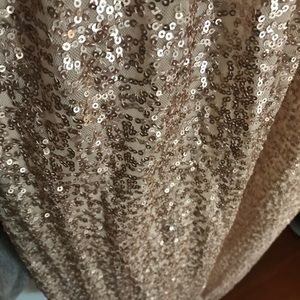 amsale beautiful sequin gown